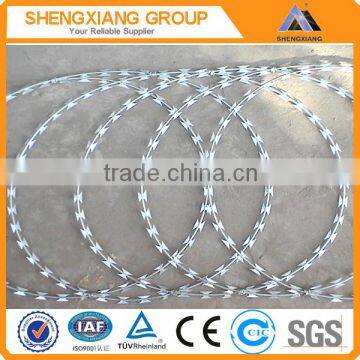 Competitive Price razor barbed wire concertina razor wire fake razor wire