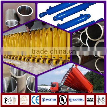 cylidner telescopic honed tube Excavator using top quality