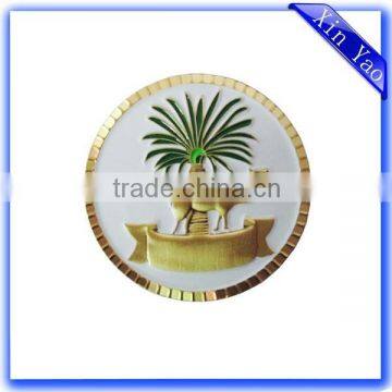 Whoelsale Customized Brass 3D gold Coin