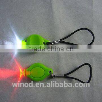 Plastic bicycle LED safety accessories light with string