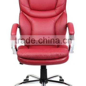 New Design Mid Back Chromed Armrest and Chromed Base Executive Chair AGS-6020