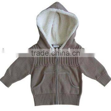 children's cardigan sweater with hood