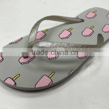 663 LOULUEN Heat Transfer Printing Women Fancy Custom Printed Flip Flops Quality Choice