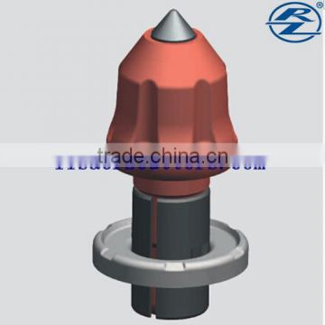 pick with cylindrical carbide tip road milling bits soil stabilizer tools