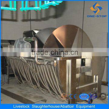 cold water and ice filled poultry sprial chicken pre-cooling machine