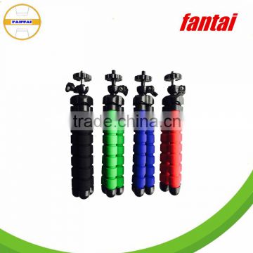 Convenient High Quality Light Weight Sponge DSLR Tripod With Mobile Phone