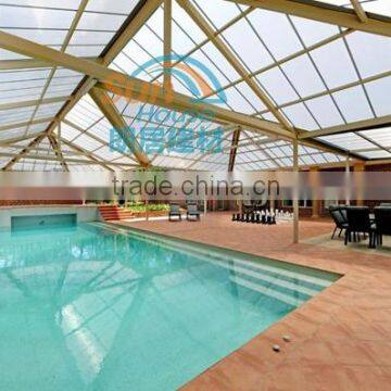 Transparent Polycarbonate Sheets Swimmingpool Cover photo-3