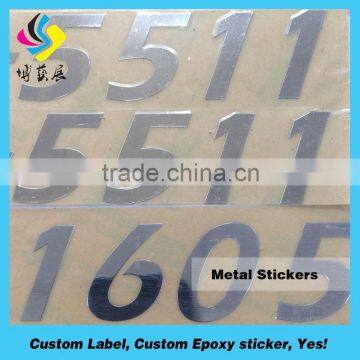 2015 Heat christmas nail 3D sticker,Christmas metal sticker