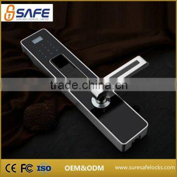 New advanced residential small stainless steel fingerpint door lock