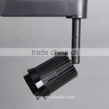 3W black track light cob design small track spot light