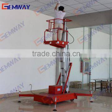 10m indoor vertical aluminum one person lift