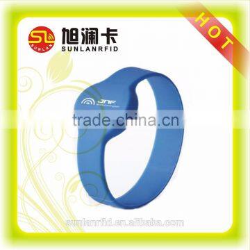 Logo Printed Slicone Wristband Cheap For Access Control System photo-3
