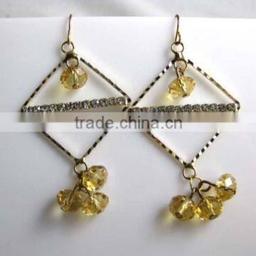 crystal earring