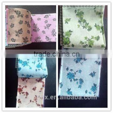 Various designs of pure polyester fabric