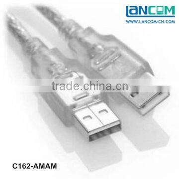 LANCOM usb 2.0 transparent charger cable for sam sung galaxy usb cable for phone