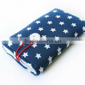 Cotton fabric pouch for iphone ,carmera