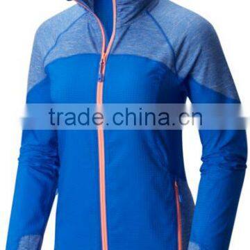 Womens High Quality Plain Dyed Technics Softshell Jacket