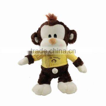 stuffed plush human doll toys monkey