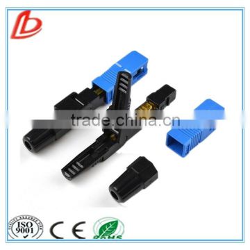 high quality low loss FTTH fiber optic field assembly fast connector sc/upc optic fiber connector