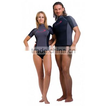 Top quality UV protection lycra swiming and breach hooded rash guard