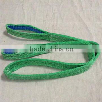 Flat high tenacity lifting web sling