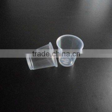 plastic tasting cup