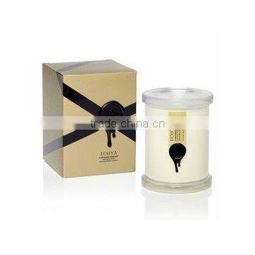 Aroma soy candle in gift box