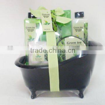 2013 new design bath gift set body lotion