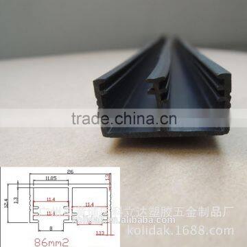 E Shape PVC Plastic Profile Extrusion photo-3