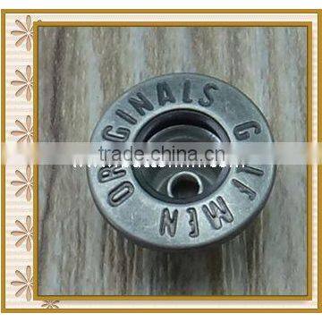 Factory wholesale metal garment button