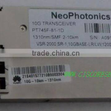 HUAWEI NEOPHOTONICS 10G TRANSCEIVER PT745F-81-1D 1310NM SMF 2-10KM transceiver