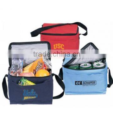 manufacturer promotional aluminium foil 6 can cooler bag