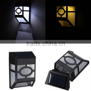 Good design wall mount solar light / Outdoor Garden Fence light / wall mounted outdoor solar lights