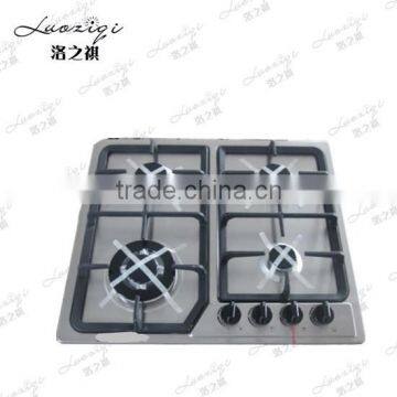 4 Burner Gas Stove Glass Top Gas Cooker