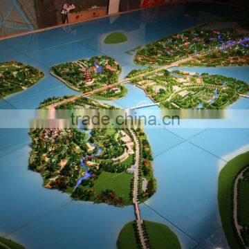 Sea Island Planning Miniature Scale Building Model photo-4