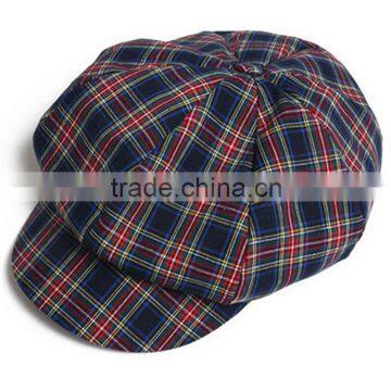 Fashion Custom 100% Cotton Lady and Girls Newsboy Hat and Cap photo-2