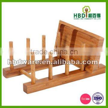 2016 Latest Product of China Eco Friendly Wood Bamboo Kitchen Dish Rack