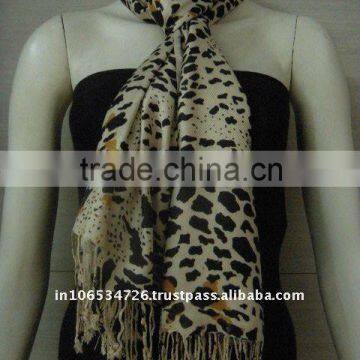 Animal Printed Pashmina Shawl Scarf Hot Selling Scarves
