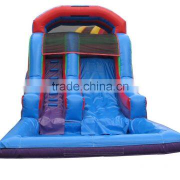 Gaint PVC material china cheap inflatable water slide for kids supplier on sale