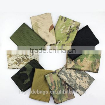 polyester camo net camouflage military scarf of A commando caul scarves