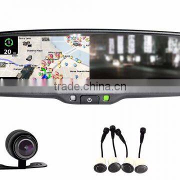 Rear View Mirror Backup Camera Car GPS Navigation Retroviseur Interieur