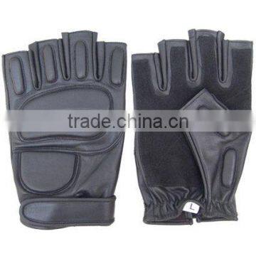 Leather Police Gloves