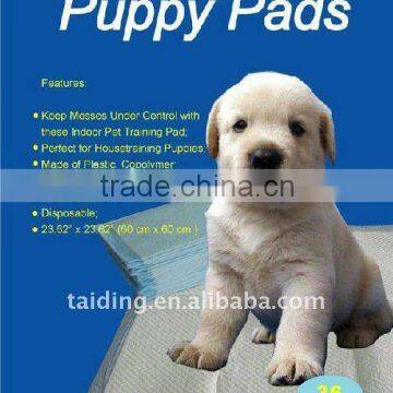 disposable puppy dog pet training pee pad