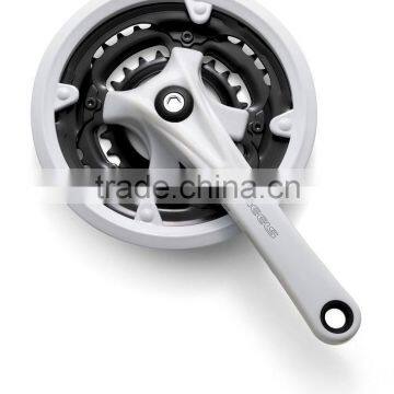 IISP316P5 plactic-coated steel chainwheel 24T/24T/42T bicycle crankset