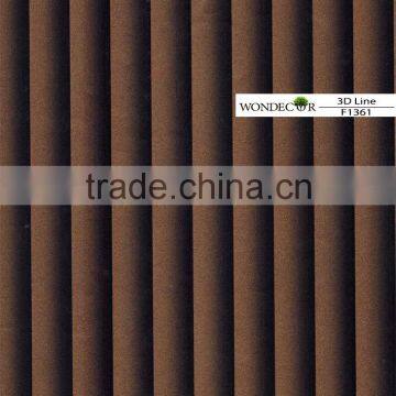 Melamine Decorative Paper for Laminate Hpl/mdf Decor Paper of 3D Lines Decorative Laminated Paper