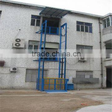 Manual Platform Lift/elevator Vertical Cargo Lift/wall Mounted Hydraulic Warehouse Cargo Lift photo-6