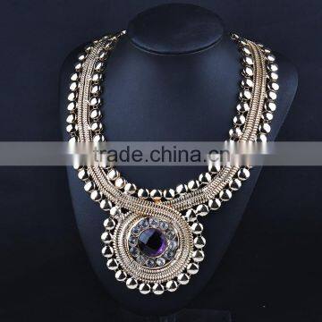 Luxury chunky necklace 2015 made in turkey