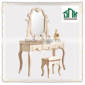 Hot Selling Dressing Table HA-821# Wood Dressing Table Wall Mounted Dressing Table Designs For Bedroom