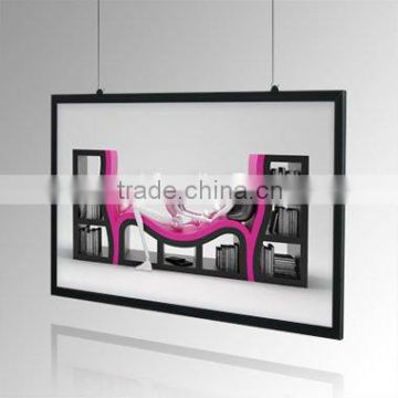 Aluminum snap frame LED picture frame