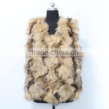 new arrival real fox fur winter waistcoat for women